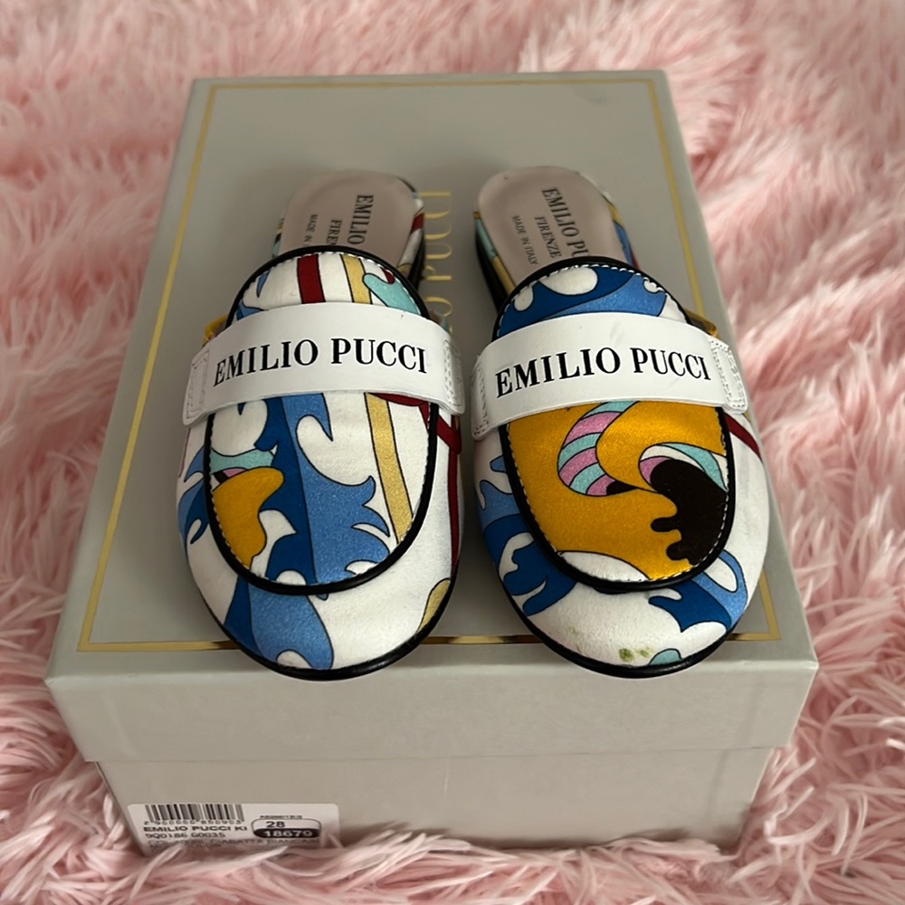 Kids Emilio pucci mules